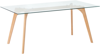 Esstisch Glas 180x90 cm HUDSON