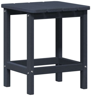 vidaXL Beistelltisch Marineblau 38 x 38 x 46 cm Polyethylen 42006634