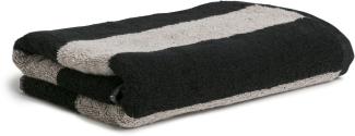 Möve Handtücher Block Streifen, Walkfrottier (1-St), Handtuch mit Blockstreifen, 100% Premium Baumwolle, Made in Germany