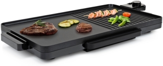 Elektro Tischgrill XL BBQ Grill- und Bratplatte 49x27 cm, 2000Watt