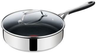 Tefal Jamie Oliver E31432 Schmorpfanne Edelstahl mit Deckel 25cm 3,2L