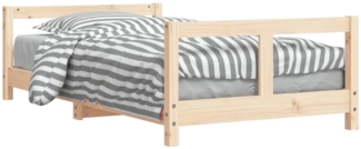 vidaXL Kinderbett 80x160 cm Massivholz Kiefer 834429