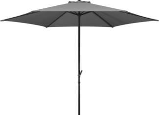 Sonnenschirm Bergamo 300/6 rund, Ø ca. 300 cm anthrazit