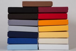 r-up Prima Spannbettlaken 120x200-130x220 bis 35cm Höhe natur 97% Baumwolle / 3% Elasthan 160g/m²