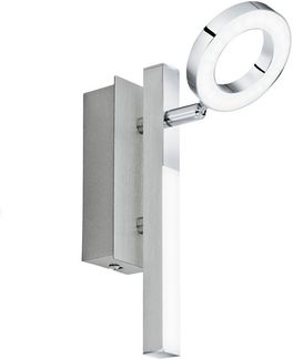 Eglo 96178 Spotleuchte CARDILLIO 2 Alu, Stahl chrom, Kunststoff satiniert LED 1X3,2W;1X2,2W 3000K L:22. 5cm B:6. 5cm H:16. 5cm