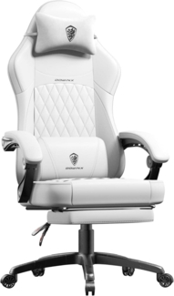 Gaming Stuhl Dowinx Racing Gamer Sessel Ergonomischer Lendenwirbelstütze PU