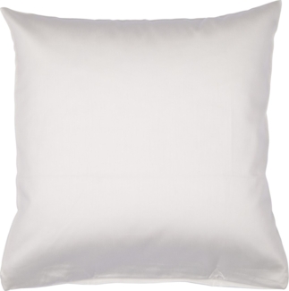 Janine Kissenbezug Colors Mako Satin, (1 Stück), mit Reißverschluss, uni Kissenhülle, feinfädig, 100% Baumwolle