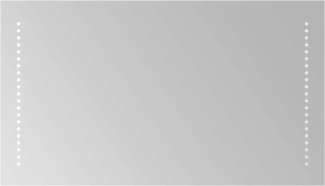 vidaXL LED-Badspiegel 70x40 cm 151726