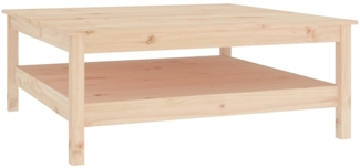 Couchtisch 100 x 100 x 40 cm Massivholz Kiefer [814294]