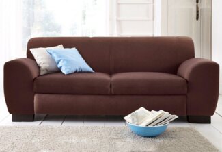 Home affaire Sofa Nika L-Form, als 2-oder 3-Sitzer, in Microfaser PRIMABELLE® oder Struktur
