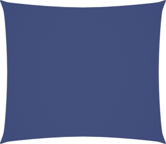 vidaXL Sonnensegel Oxford-Gewebe Rechteckig 2,5x3 m Blau 135535