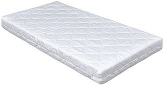 Kindermatratze Kindermatratze 160x70 cm, Baby-Delux, 9.00 cm hoch, Komfort 160x70x9 cm für Kinderbett Kindermatratze mit gestepptem Bezug