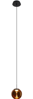 ECO Light 9540 S-1 AM LED Pendelleuchte ALTAIR bernstein 3000K