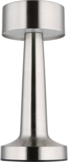 GLOBO LIGHTING LED Tischleuchte ANGELIKA, Dimmfunktion, mehrere Helligkeitsstufen, LED fest integriert, warmweiß - kaltweiß, Design Tischleuchte, Wohnzimmer, Schlafzimmer, modern