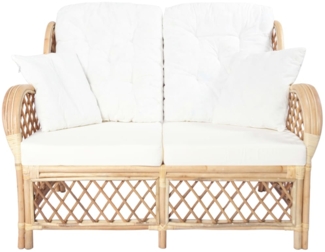 vidaXL 2-Sitzer-Sofa Rattan 325472