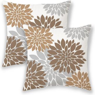 Coonoor Kissenbezug Moderne Abstrakte Kissen Kissenhülle(2 Stück),45x45cm