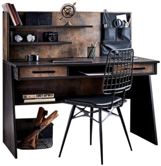 Möbel-Zeit Kinderschreibtisch COSMOS Aufsatz mit 2 Ablageflächen USB-Anschluss zum Laden vorhanden