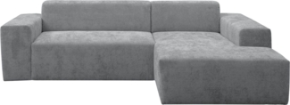 OTTO home Ecksofa Zeus-L modern & zeitlos, Breite 253 cm, bequemes Sofa, Curvy Trend Ecksofa mit urbaner Optik