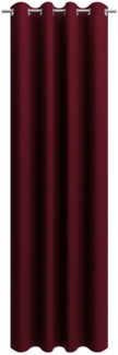 Neutex for you! Vorhang BELMONDO (1 St), Ösen, blickdicht, Uni mit samtiger Oberfläche, nach Maß