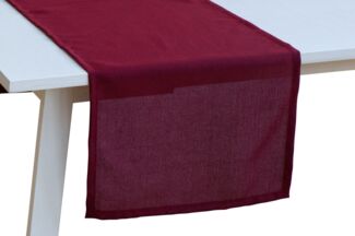 Tischläufer PANAMA rot (BL 50x150 cm)