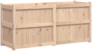 vidaXL Pflanzkübel 150x50x70 cm Massivholz Kiefer 837489
