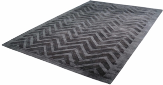 Luxury 410 Grau / Anthrazit 80cm x 150cm