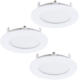 EGLO Deckenleuchte LED Deckenlampe Einbauleuchten Unterputz Strahler rund 34014