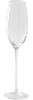 Lambert Gatsby Champagner Kristallglas, klar, Optik, H 25,5 cm, D 7 cm 10703
