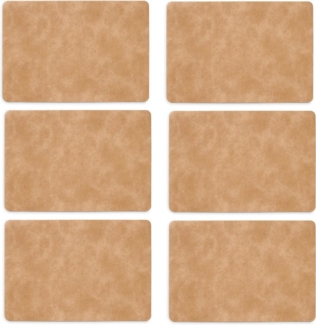Zeller Present Platzset, (Set, 6-St), Kunstleder, 6-teilig, 30 x 42,5 cm