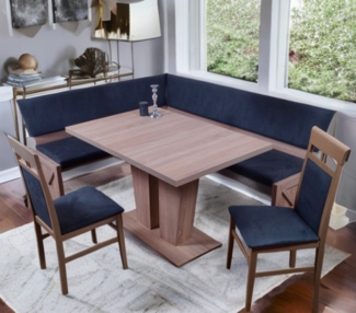 Stolebaenk Eckbankgruppe Madrano EBG Sonoma VA/VEIB Titanic, (Eckbankgruppe), Set aus 1 x Eckbank, 1x Tisch, 2 x Stuhl
