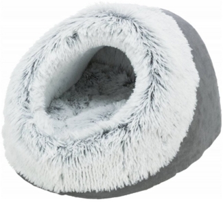 TRIXIE Schlafhöhle Höhle Harvey grau/weiß