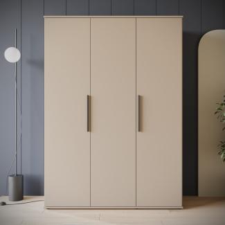 INOSIGN Kleiderschrank LAGOS Wäscheschrank, Garderobe, schwarze Griffe, Made in Europe Moderner Drehtürenschrank, FSC-zertifiziert, Schlafzimmerschrank