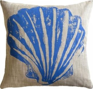 pad Kissen Shell Muschel Blau (45x45 cm) 11661-K40-4545