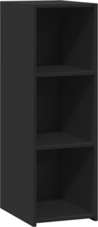 vidaXL Sideboard Schwarz 30x41x93 cm Holzwerkstoff 846342