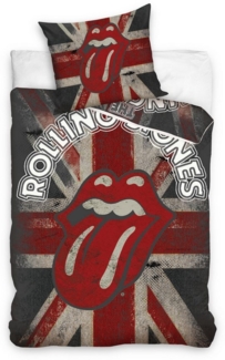 The Rolling Stones Bettwäsche RS171001 160x200 cm + 70x80 cm