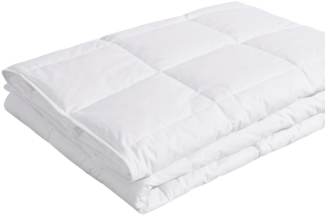 my home Federbettdecke Ulani, Bettdecke 135x200 cm, 155x220 cm, Füllung: 70% Federn & 30% Daunen, Bezug: 100% Baumwolle, Bettdecken, Sommer, Winter, Allergiker geeignet (Hausstauballergiker)