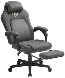 SONGMICS HOME Bürostuhl Gaming-Stuhl, Computerstuhl mit Fußstütze