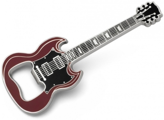 Rockbites - Flaschenöffner "Guitar SG Rot" Gitarre mit Magnet 101167