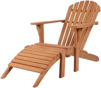 Teakholz Gartenliege/Sessel - bene living - Adirondack Montreal