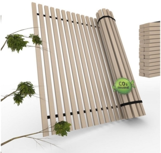 Rollrost Rollrost Lattenrost NEU "Buchen-Xandi" 80x160 cm bis 650kg, TUGA-Holztech, 80cm 90cm 100cm 120cm 140cm 160cm 180cm 200cm Lg190 200 210 220cm