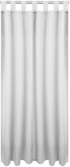 Bestlivings Vorhang, Schlaufen (1 St), blickdicht, Microfaser, Blickdichte Gardine mit Schlaufen in versch. Größen und Farben