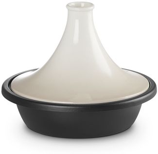 LeCreuset Tagine aus Gusseisen 31cm | Meringue : Meringue