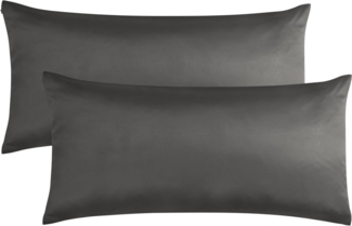 Aspero Kissenbezüge 2x Seiden Kissenbezüge 40x80 cm Alia, Haut- und haarschonendes Material