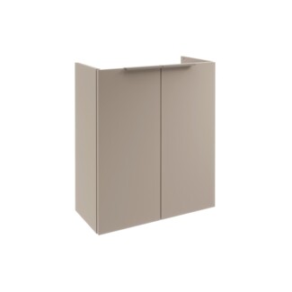 Fackelmann SBC B.PARIS Waschbeckenunterschrank 55 cm, Grau, 2 Türen