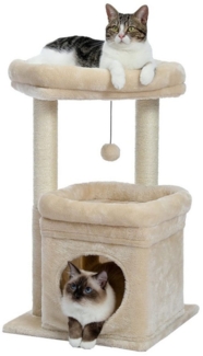 Purpurra Kratzbaum Kratzbaum Klein mit Höhle und 2 Liegemulden, 68 cm