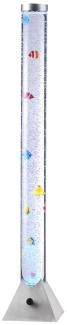 LED Deko Stehlampe, Wassersäule, Deko-Fische, Höhe 120 cm