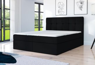 A&J MöbelLand GmbH Boxspringbett ARNOR mit 2 Bettkästen und Topper.