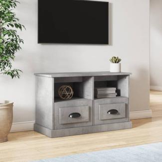 vidaXL TV-Schrank Betongrau 80x35x50 cm Holzwerkstoff 816284