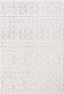 Teppium Teppich Vintage Design, Rechteckig, Höhe: 20 mm, Indoor Outdoor Teppich Wetterfest 3D Optik Wohnzimmer Küchen Terrasse
