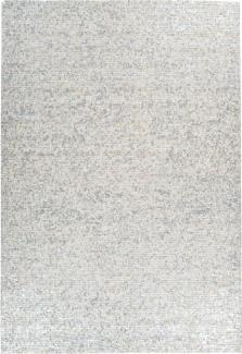 Kayoom Teppich Finish 100 Weiß / Silber 200cm x 290cm